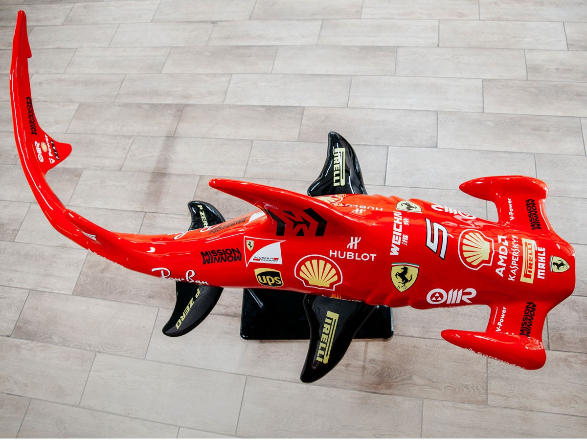 Декор интерьера «Акула «Ferrari»