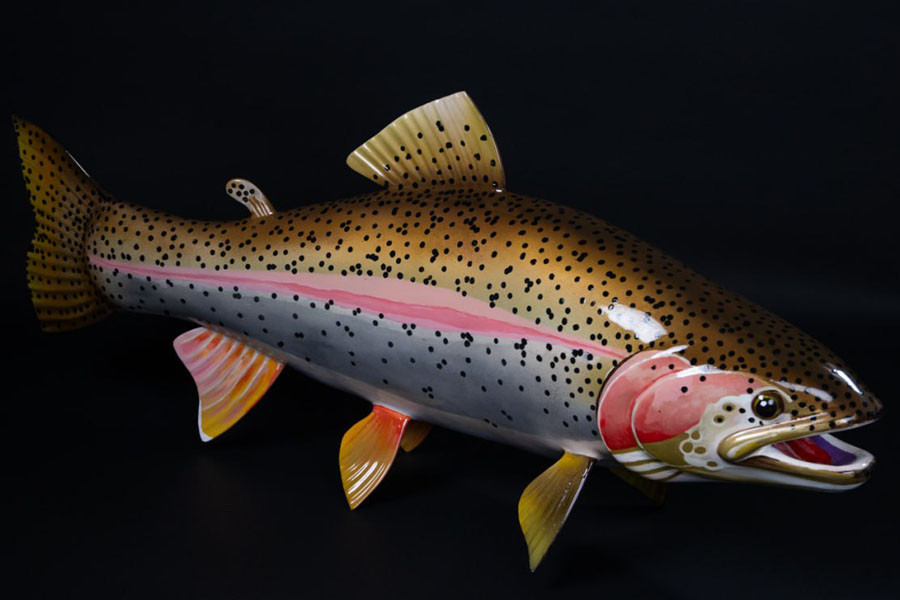 Объемная фигура форель радужная